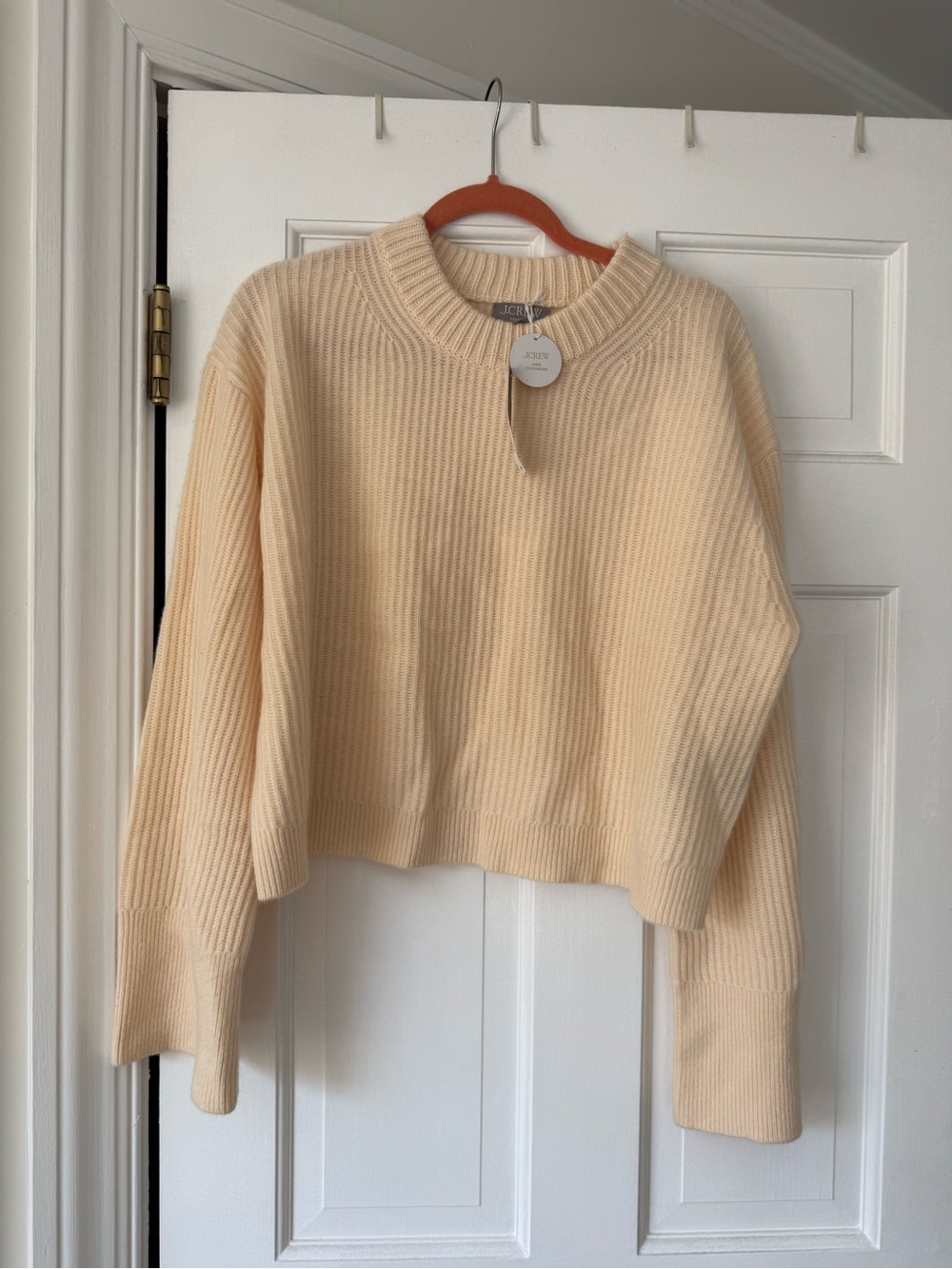 NWT J Crew Cashmere Sweater (size L)